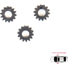 Bross Otomotiv Vw Golf Mk5 Plus Passat B6 cc Honda Cr-V Mk3 Gmc Gm Ford Dodge Ram Cadillac Lexus Acura Schukra 2010002F Için Ön Koltuk Bel Desteği Motor Dişlisi