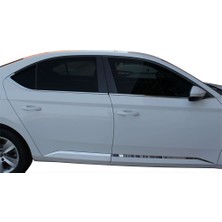 Skoda Super B8 Cam Çıtası 8 Prç Krom 2015 ve Sonrası