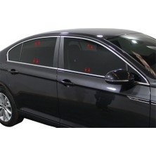 Vw Passat B8.5 Cam Çerçevesi 8 Prç Krom 2019 ve Sonrası