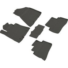 Refref Kıa Sportage 4 (2016+) Elite 4d Kauçuk Paspas - 4 Mevsim Koku Yapmaz Saf Kauçuk & Kaymaz Çivili Taban