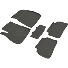 Refref Opel Insignia (2017+) Elite 4d Kauçuk Paspas - 4 Mevsim Koku Yapmaz Saf Kauçuk & Kaymaz Çivili Taban