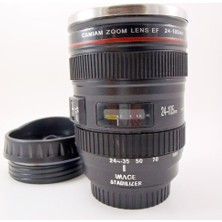 Konyax Objektif Görünümlü Termos Bardak