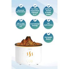 Xo HF11 Volkan Görünümlü Sprey Nemlendirici Aromaterapi Difüzörü - Buhar Makinesi, USB-C Bağlantı