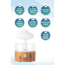 Xo HF10 Rain Cloud Yağmur Bulutu Tasarımlı Hava Nemlendirici - RGB Işıklı Ultrasonik Aroma Difüzör