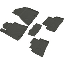 Refref Hyundai Tucson (19-21) Elite 4d Kauçuk Paspas - 4 Mevsim Koku Yapmaz Saf Kauçuk & Kaymaz Çivili Taban