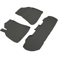 Refref Citroen Berlingo 2 (10-18) Elite 4d Kauçuk Paspas - 4 Mevsim Koku Yapmaz Saf Kauçuk & Kaymaz Taban