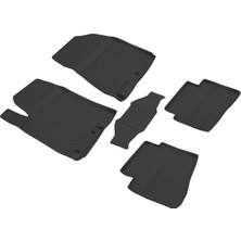 Refref Hyundai I20 (14-19) Elite 4d Kauçuk Paspas - 4 Mevsim Koku Yapmaz Saf Kauçuk & Kaymaz Çivili Taban