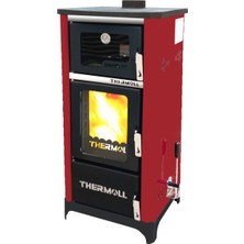 Thermoll T-25 Dşk Dikey Şömine Fırınlı Kalorifer Kazanı 25.000 Kcal/h - 29,0 Kw