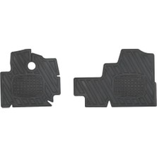 Refref Hyundai H100 (2004+) Elite 4d Kauçuk Paspas - 4 Mevsim Koku Yapmaz Saf Kauçuk & Kaymaz Çivili Taban