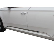 Skoda Super B8 Yan Kapı Çıtası 4 Prç. Krom 2015 ve Sonrası