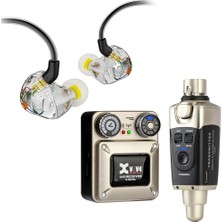 Xvive U45T9BK 5.8ghz Kablosuz In-Ear Monitör Sistemi (In-Ear Kulaklık Dahil)