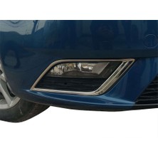 Seat Ibiza 5 5f Sis Farı Çerçevesi 2 Prç Krom 2013 ve Sonrası