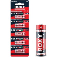 Zemira Roxy RXY-B2712 12V 27A Ince Seri Alkalin Pil - 5'li Paket