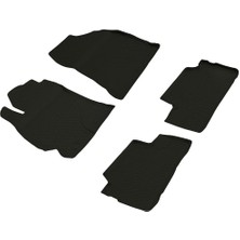 Refref Toyota Corolla 10 E140 (08-13) Elite 4d Kauçuk Paspas - 4 Mevsim Koku Yapmaz Saf Kauçuk & Kaymaz Taban