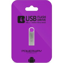 Zemira Powerway 4 GB Metal USB Flash Bellek