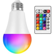 Zemira Ledx AL-LL9RGB 9 Watt Kumandalı 800 Lumen Rgb Işık E27 LED Ampul