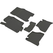 Refref Nissan Navara (2016+) Elite 4d Kauçuk Paspas - 4 Mevsim Koku Yapmaz Saf Kauçuk & Kaymaz Taban