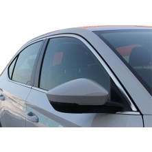 Skoda Super B8 Cam Çerçevesi 12 Prç Krom 2015 ve Sonrası