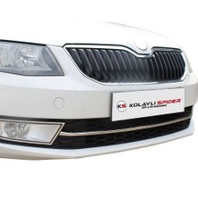 Skoda Octavia A7 Ön Tampon Çıtası  krom (Mk.sız Kasa) 2013-2017