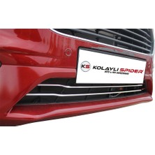 Ford Courier Ön Tampon Çıtası 2 Prç Krom 2017 ve Sonrası