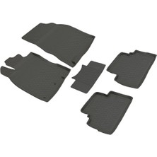 Refref Nissan Qashqai J10 (10-13) Elite 4d Kauçuk Paspas - 4 Mevsim Koku Yapmaz Saf Kauçuk & Kaymaz Çivili Taban