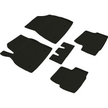 Refref Opel Astra K (2015+) Elite 4d Kauçuk Paspas - 4 Mevsim Koku Yapmaz Saf Kauçuk & Kaymaz Çivili Taban