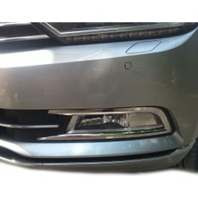 Vw Passat B8 Sis Farı Çerçevesi 2 Prç Krom 2015 ve Sonrası