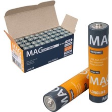 Zemira Mag Batteries MG-26174 Alkalin Aaa 40'lı Ince Kalem Pil Kumanda Pili (Aaa, LR03, Am-4)