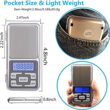 Goldorion 0.01G Hassasiyetli Dijital Hassas Terazi - 500 Gram Kapasiteli Kuyumcu Terazisi