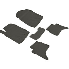 Refref Ford Ranger T7 (16-19) Elite 4d Kauçuk Paspas - 4 Mevsim Koku Yapmaz Saf Kauçuk & Kaymaz Taban