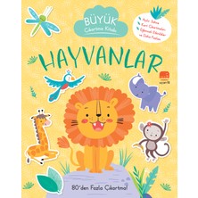 Uçan Fil Yayınları Büyük Çıkartma Kitabı - Hayvanlar