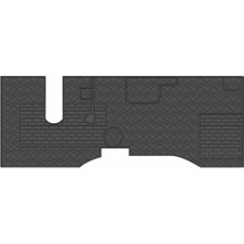 Refref Isuzu Nkr Low (2006 Öncesi) Elite 4d Kauçuk Paspas - 4 Mevsim Koku Yapmaz Saf Kauçuk & Kaymaz Taban