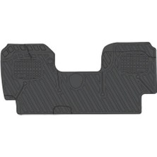 Refref Renault Master 2 (97-10) Elite 4d Kauçuk Paspas - 4 Mevsim Koku Yapmaz Saf Kauçuk & Kaymaz Taban