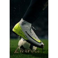 Liarca Strike Futbol Ayakkabısı Halısaha Çim Saha Çoraplı Çocuk Krampon Yetişkin