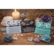 Seymen Bıçakçılık Doğal Taş Bileklik Seti – Sedef Oniks Turkuaz Taşı El Yapımı Ayarlanabilir Ipli Bileklik