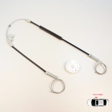 Bross Otomotiv Mitsubishi Carisma Da 1995-2006 4/5 Kapı MR912460 Için Ön Sağ Cam Kriko Tamir Seti