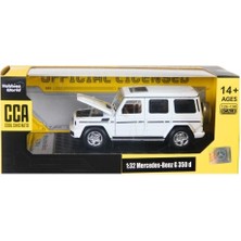 Cca Mercedes Benz G 350 D Beyaz 1/32 Model Araba