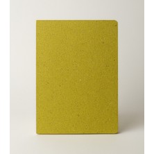 Bazen Defter Fıstık Yeşili Kırçıllı Açık Ciltli Sert Kapaklı Defter