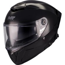 Mt Helmets Kask mt Thunder 4 Sv Pure Parlak Siyah