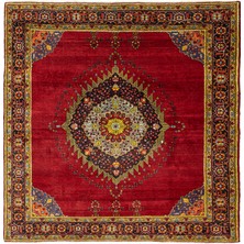 Soho Antiq Nigora El Dokuma Sille Rum Halı 278X281 cm