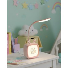 Dinç Store 44 Kablosuz LED Masa ve Gece Lambası Dekoratif Şarjlı Tasarım Dinç Store