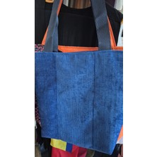 HG Tanıtım Omuz Çantası Mavi Renk