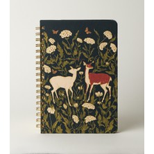 Bazen Defter Iki Ceylan Sert Kapaklı Spiralli Süresiz Planlayıcı Ajanda 16X24CM