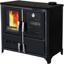 Thermoll T-25 Petra Yatay Şömine Fırınlı Iç Mekan Sobası