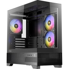 Antec CX500M Argb 3X120MM Fan Matx Siyah Mid Tower Gaming (Oyuncu) Kasası