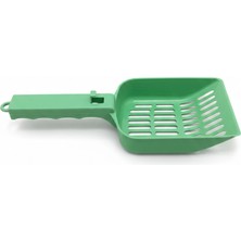 Renkli Delikli  Kedi Kumu Temizleme Küreği