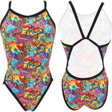 Turbo Kadın Mayosu Revolutıon Shıne-Babe - Renkli - Xl