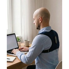 İlkyaz Fashion Akıllı Postür Düzeltici Masaj Kemeri Medikal Destekli ILKYZHB-RS3455