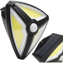 Zemira MX-1219B 150 Cob Ledli Sensörlü 3 Modlu Solar Duvar Lambası