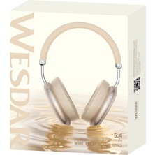 Wesdar K-283H Bluetooth Kulak Üstü Katlanabilir Taşıma Çantalı Kulaklık